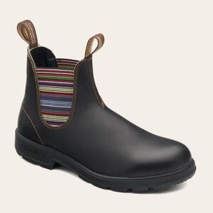 Blundstone Original #1409 Stout Brown Striped Elastic